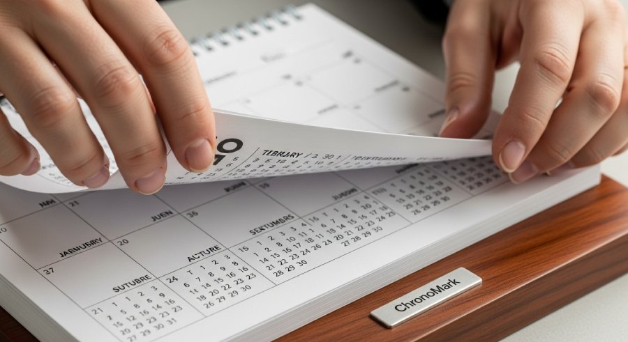 کنترل کیفیت تقویم رومیزی