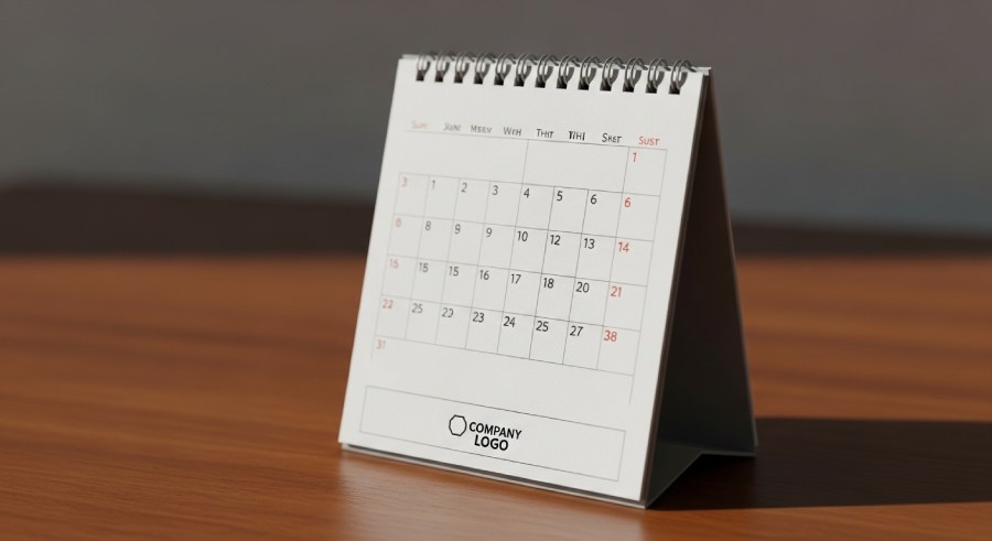 تقویم استند مثلثی